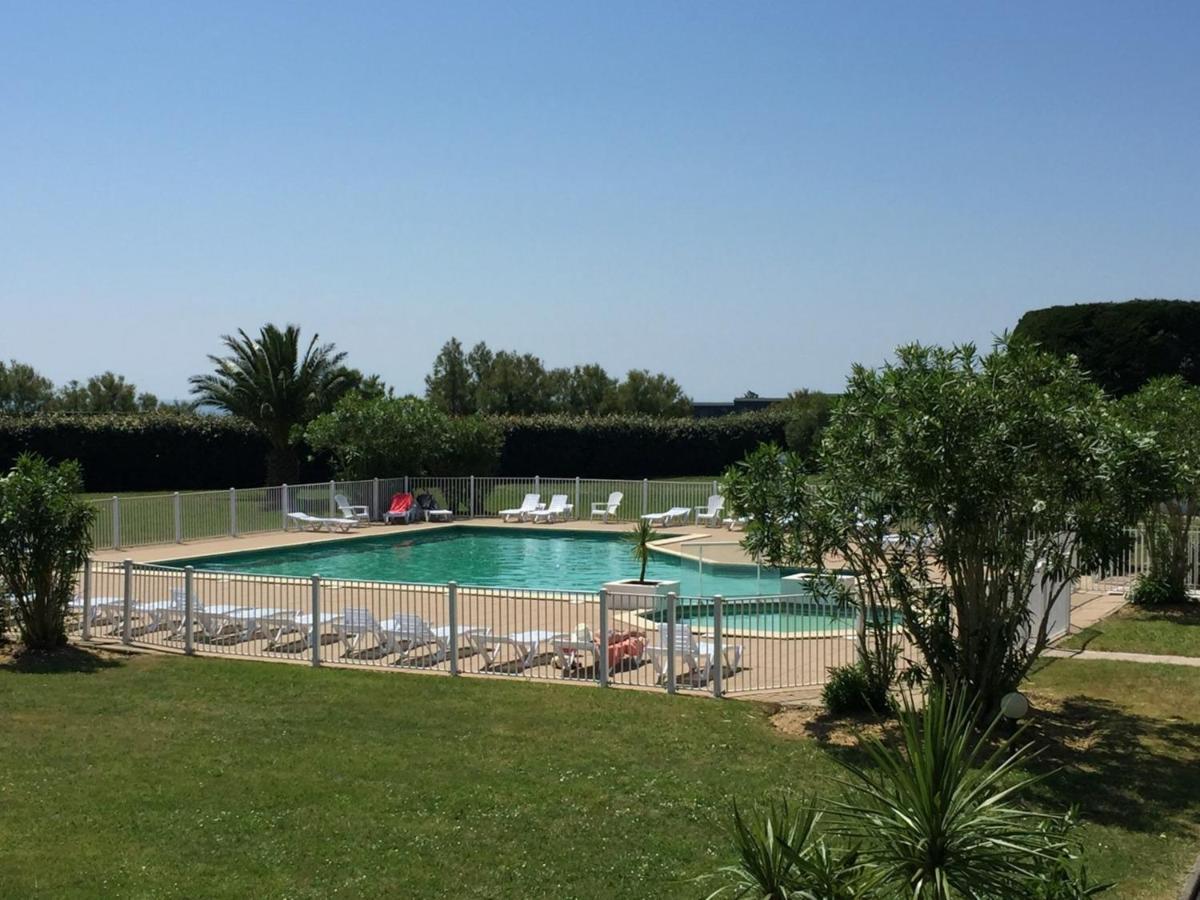 Apercu Mer: Bel Appartement Avec Piscine, Tennis Et Proche Plage - Fr-1-3-450 Bidart Exteriér fotografie