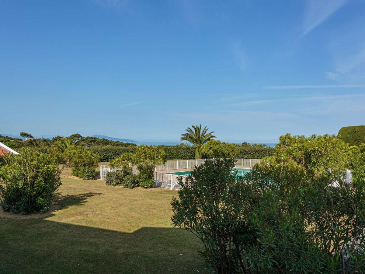 Apercu Mer: Bel Appartement Avec Piscine, Tennis Et Proche Plage - Fr-1-3-450 Bidart Exteriér fotografie